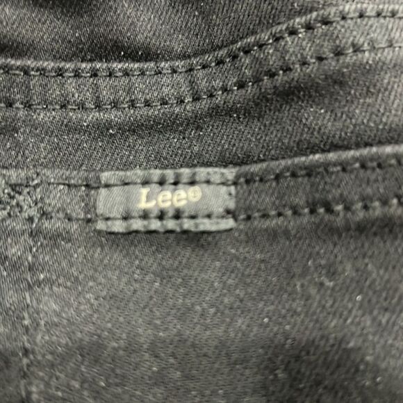 Lee Plus Regular Fit Bootcut Mid Rise Black Jeans NWT size 16W - Picture 8 of 13